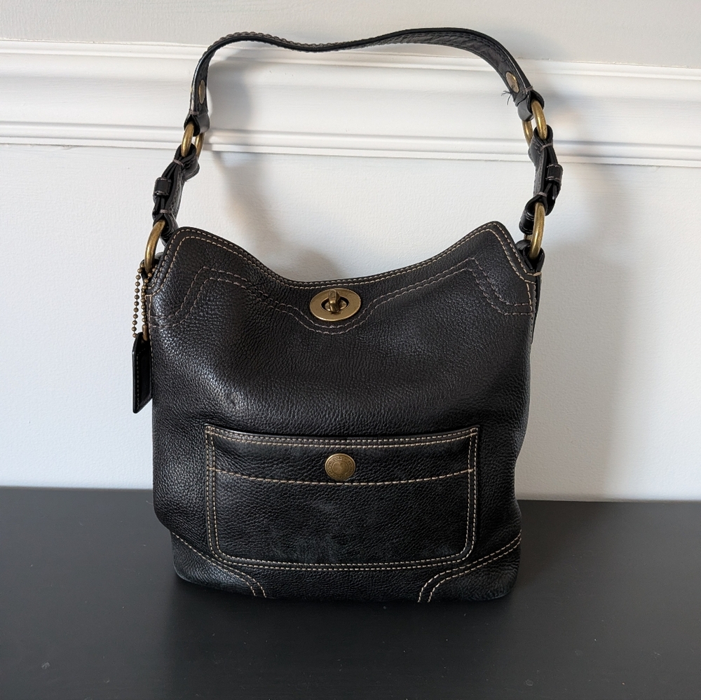 Coach Chelsea Pebbled Leather Hobo 10947
